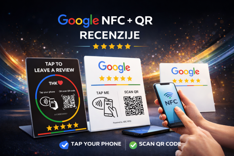 Povećajte broj Google recenzija NFC